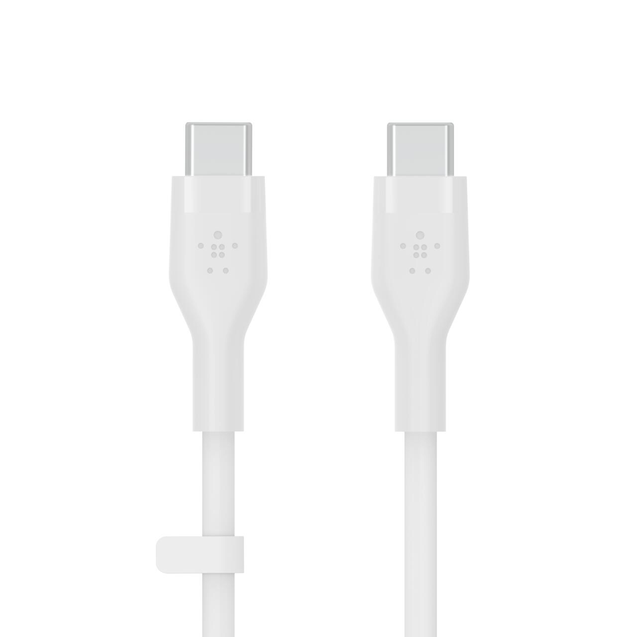 Belkin BoostCharge Flex USB-C auf USB-c Kabel (3m, Weiß) Belkin BoostCharge Flex USB-C auf USB-c Kabel (3m, Weiß)